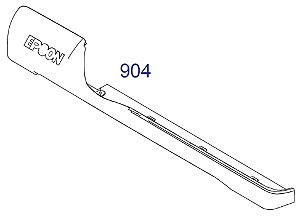 TAMPA FRONTAL DO ADF PARA Epson WorkForce Pro EM-C8101