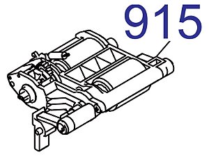 ROLETE ADF PARA Epson WorkForce Pro EM-C8101