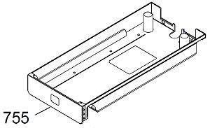 BANDEJA DA TINTA PRETA PARA Epson WorkForce Pro WF-C5290