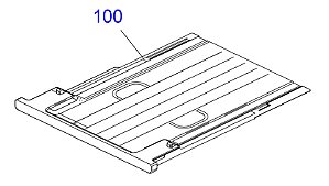 BANDEJA DE SAÍDA DE PAPEL PARA Epson L4160