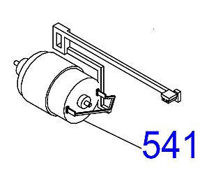 MOTOR DO PAPEL PARA Epson L4160