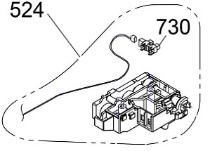 SUPORTE DO TRACIONADOR PARA Epson WorkForce Pro WF-C5810