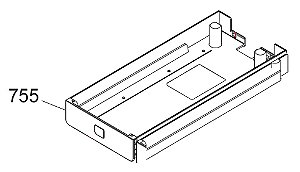 BANDEJA DA TINTA PRETA PARA Epson WorkForce Pro WF-C5810