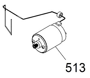 MOTOR DO CARRO PARA Epson WorkForce Pro WF-C5810