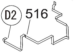 CABO DO SENSOR DO ENCODER PARA EPSON Surecolor F6070/F6200/F6370