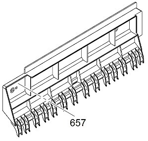 GUIA DO PAPEL, EJ PARA EPSON WorkForce Enterprise AM-C6000