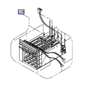 SUPORTE BAIA DOS CARTUCHOS PARA EPSON SureColor F7070 / F7170