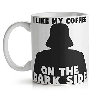 Caneca Geek Side - Dark Side Coffee