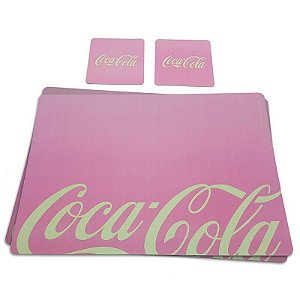 Jogo Americano Coca-Cola Contemporary - 4 peças
