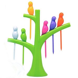 Espetos para Petiscos Birdie Fruit Fork