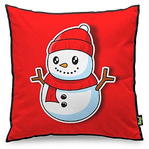 Almofada de Natal Boneco de Neve