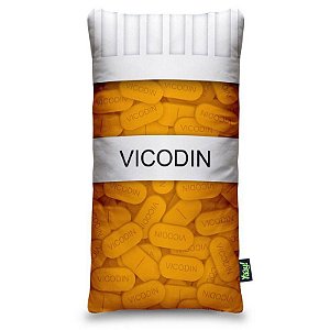 Almofada Frasco de Vicodin - pequena