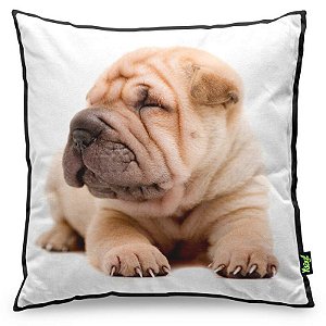 Almofada Love Dogs Black Edition - Shar Pei