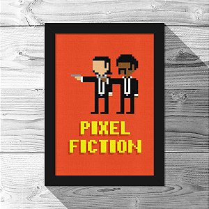 Quadro A4 Pixel Fiction - 21 x 30 cm