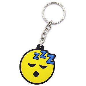 Chaveiro Emoticon - Emoji Dormindo zZz