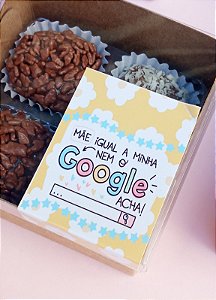 Adesivo Dia das Mães Google - Pacote c/ 10 unidades