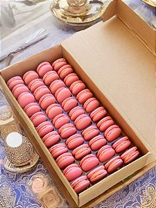 Kit Caixa Transporte Macarons (10 caixas + 10 berços com 44 cavidades)