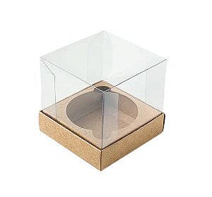 Caixa para Cupcake (8,5x8,5x8 cm) Pct c/20 unidades