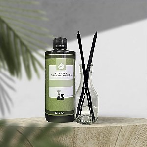 Kit Vaso Difusor Zenith + 1 Refil Difusor – Sofisticação e Aromatização Completa