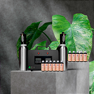 Kit Aromatizador Mega 1000m² + 10 Refils de Óleos Essenciais 100ml