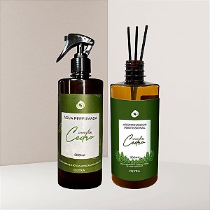 Água Perfumada + Dif. de Varetas Cedro