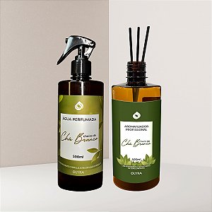 Água Perfumada + Dif. de Varetas Chá Branco