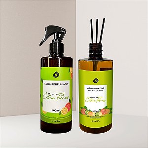 Água Perfumada + Dif. de Varetas Citric Fitness