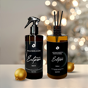 Kit Natal - Água Perfumada + Difusor de Varetas Eclipse