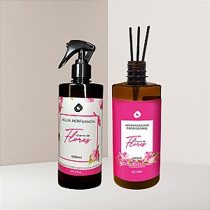 Água Perfumada + Dif. de Varetas Flores