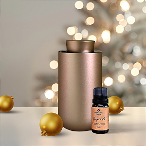 Kit Natal – Wind Deluxe 10m² Champagne + Óleo Essencial 10 ml