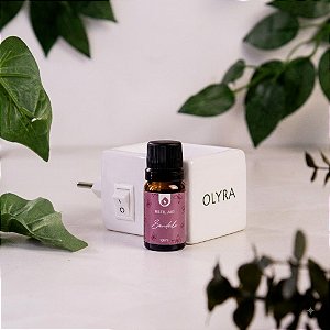 Aromatizador de Porcelana Branco + Refil Air 10ml