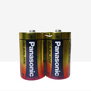 Par de Pilhas D Panasonic Alcalina