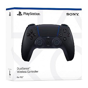 Controle Sem Fio Dualsense PS5 Midnight Black - Garantia Oficial Sony