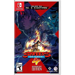 Jogo Streets Of Rage 4 Anniversary Edition Switch - Switch