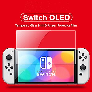 Película Protetora Vidro Temperado - Nintendo Switch Oled