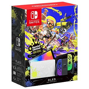 Console Nintendo Switch Oled 64GB Splatoon 3 Limited Edition - Nintendo