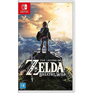 Jogo The Legend of Zelda Breath of The Wild - Switch