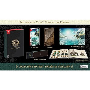 Jogo The Legend of Zelda Tears of The Kingdom Collector's Edition Japonês - Switch