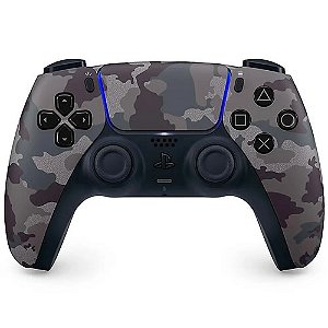 Controle Sem Fio Dualsense Cinza Camuflado - PS5