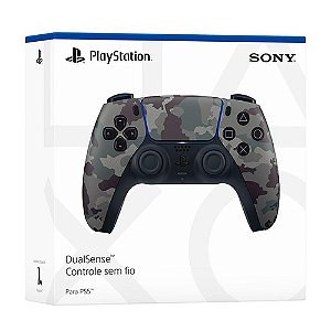 Controle Sem Fio Dualsense Gray Camuflado - Sony