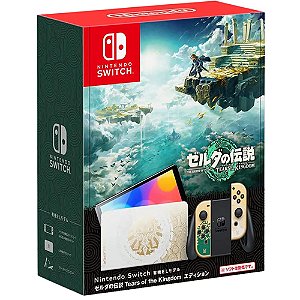Console Nintendo Switch Oled 64GB The Legend of Zelda Tears of the Kingdom Edition - Nintendo