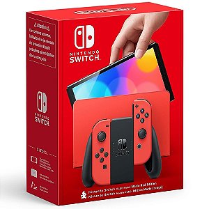 Console Nintendo Switch Oled Mario Red Edition - Nintendo