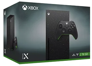 Console Xbox Series X Galaxy Black 2TB Microsoft IzzyGames Onde voce economiza Brincando