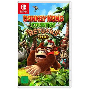 Jogo Donkey Kong Country Returns HD - Switch