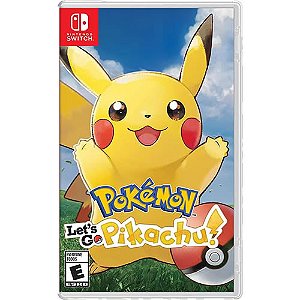 Jogo Pokémon Let's go Pikachu ! - Switch