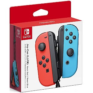 Controle Joy-Con L/R Vermelho e Azul - Switch