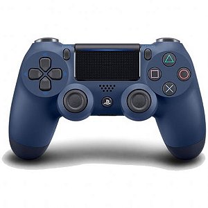 Controle Dualshock Sem Fio para PS4 Azul Noturno - PS4