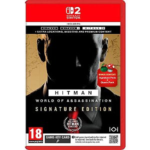 Jogo Hitman World of Assassination Signature Edit - Switch 2