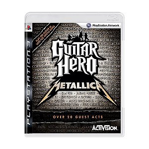 Game Guitar Hero Metallica - PS3