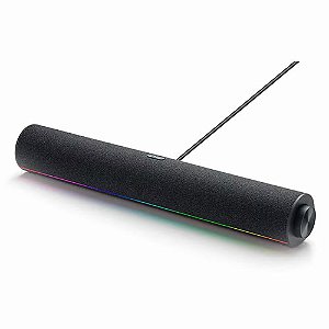Speaker Portátil Xiaomi Desktop ASBO2G RGB Bluetooth - Cinza